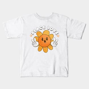 PEACE LOVE Kids T-Shirt